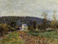 Sisley, Alfred - An Autumn Evening near Paris